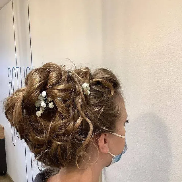 Coiffure mariée à Ancenis